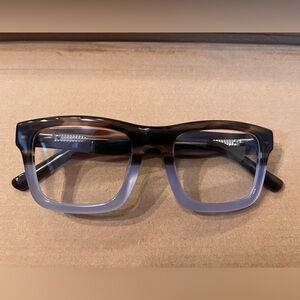 Stylish Brown and Light Purple Women's Glasses - No Rx